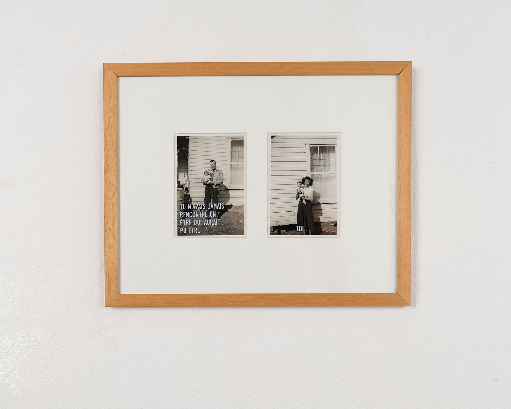 Tu n&rsquo;avais jamais rencontré un être qui aurait pu être toi